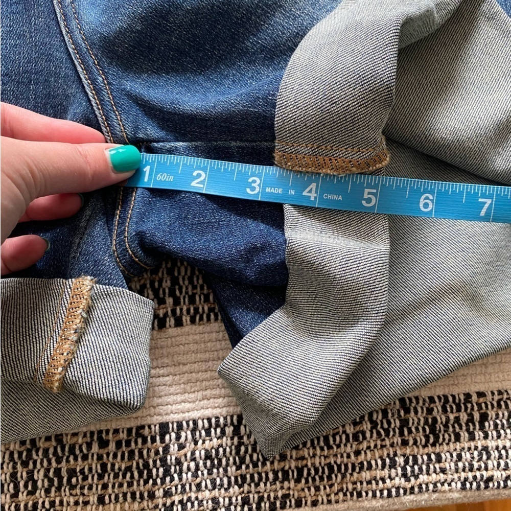 Judy Blue High Waisted Vintage Wash Tummy Control Cuffed Denim Short Plus 2X - Picture 16 of 16